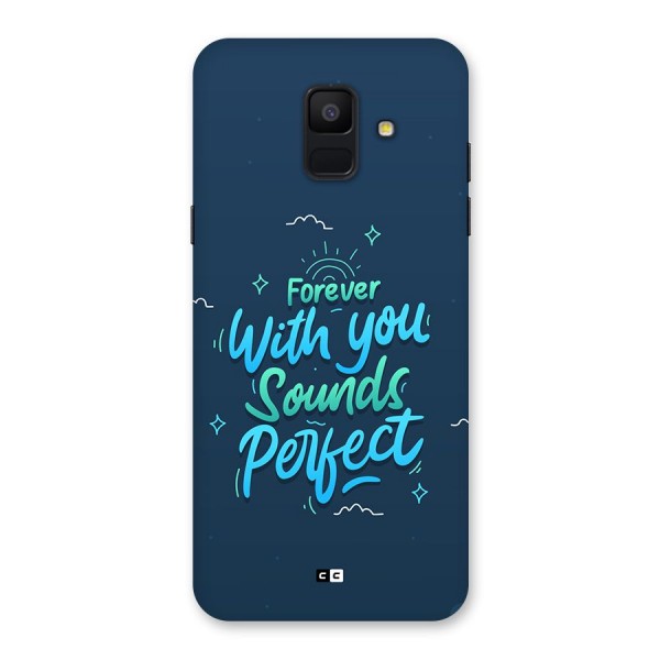 Sounds Perfect Back Case for Galaxy A6 (2018)