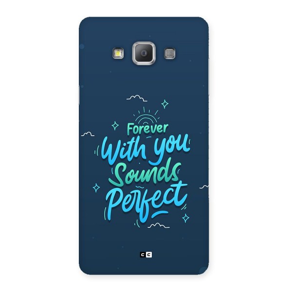 Sounds Perfect Back Case for Galaxy A7