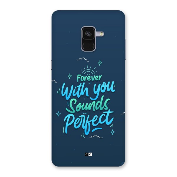Sounds Perfect Back Case for Galaxy A8 Plus