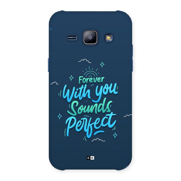 Sounds Perfect Back Case for Galaxy J1