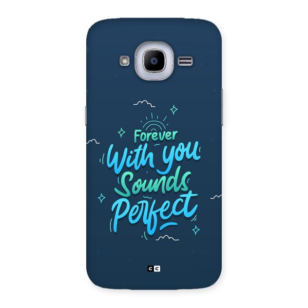 Sounds Perfect Back Case for Galaxy J2 2016