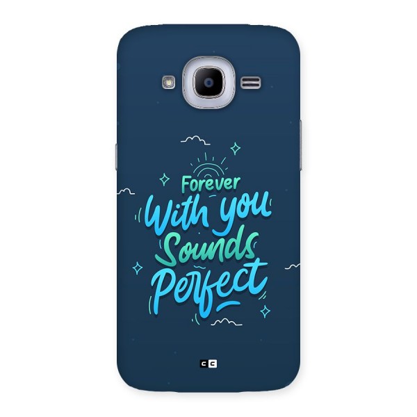 Sounds Perfect Back Case for Galaxy J2 2016