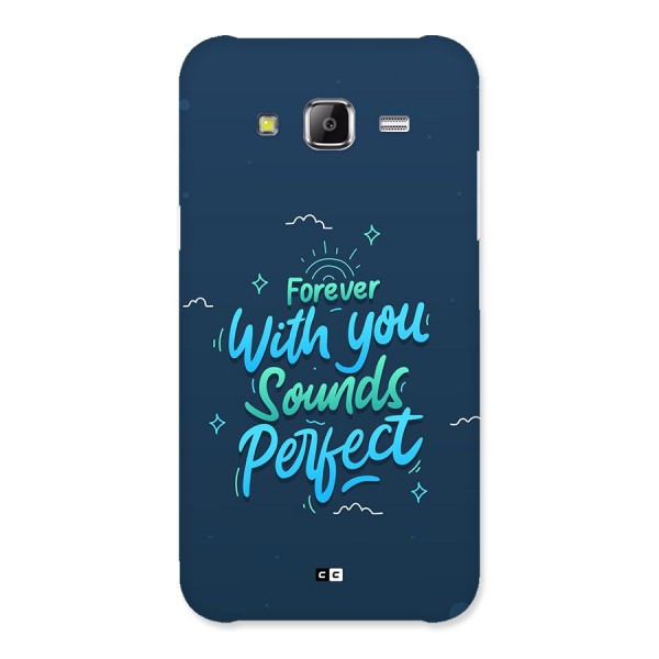 Sounds Perfect Back Case for Galaxy J2 Prime