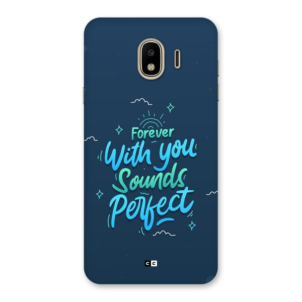 Sounds Perfect Back Case for Galaxy J4