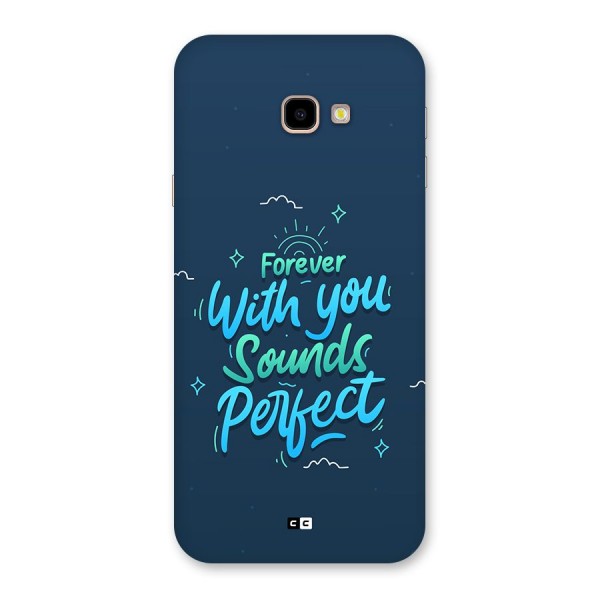 Sounds Perfect Back Case for Galaxy J4 Plus