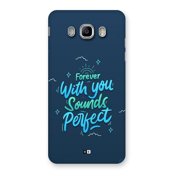Sounds Perfect Back Case for Galaxy J5 2016