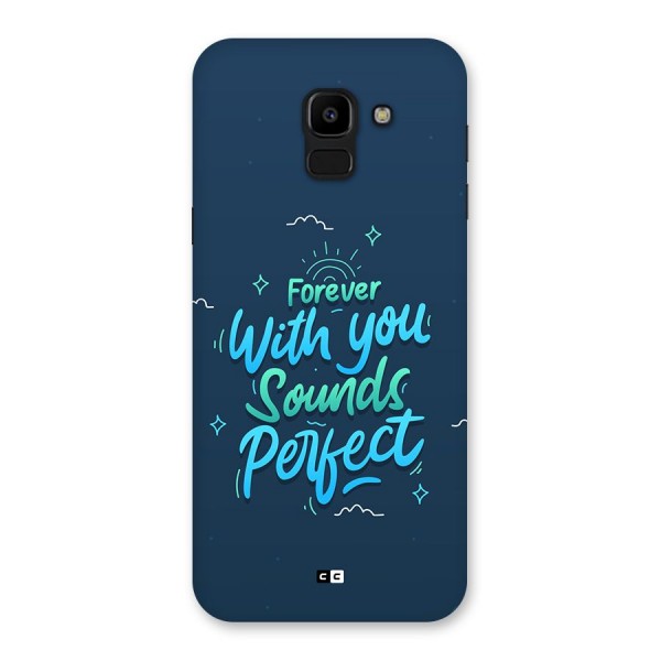Sounds Perfect Back Case for Galaxy J6