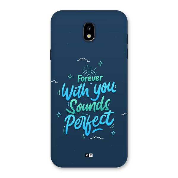Sounds Perfect Back Case for Galaxy J7 Pro