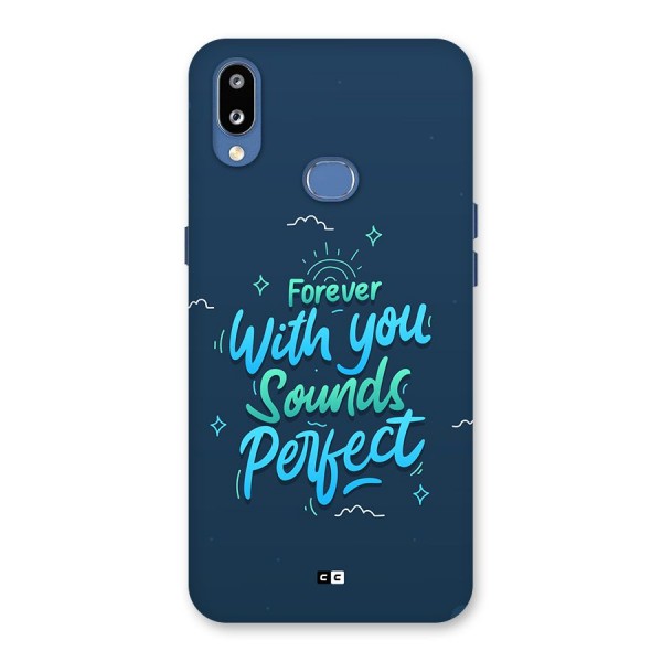 Sounds Perfect Back Case for Galaxy M01s