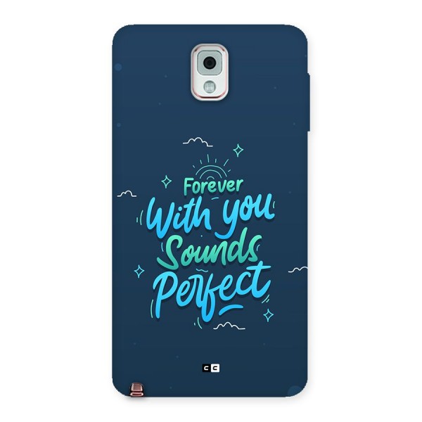 Sounds Perfect Back Case for Galaxy Note 3