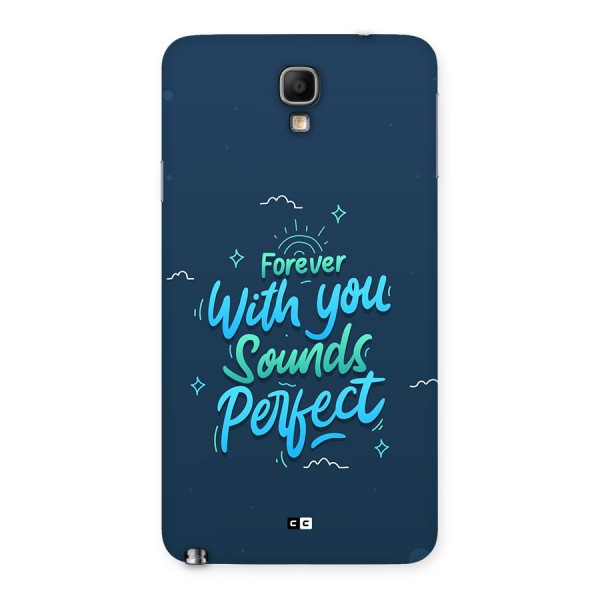 Sounds Perfect Back Case for Galaxy Note 3 Neo