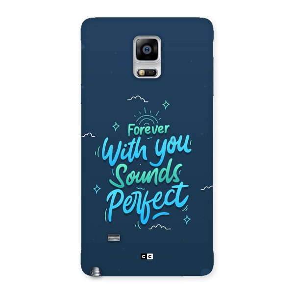 Sounds Perfect Back Case for Galaxy Note 4