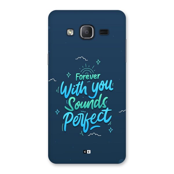 Sounds Perfect Back Case for Galaxy On7 Pro