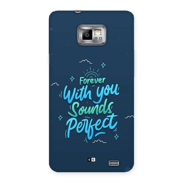 Sounds Perfect Back Case for Galaxy S2