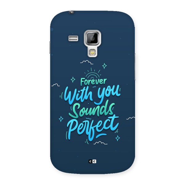 Sounds Perfect Back Case for Galaxy S Duos