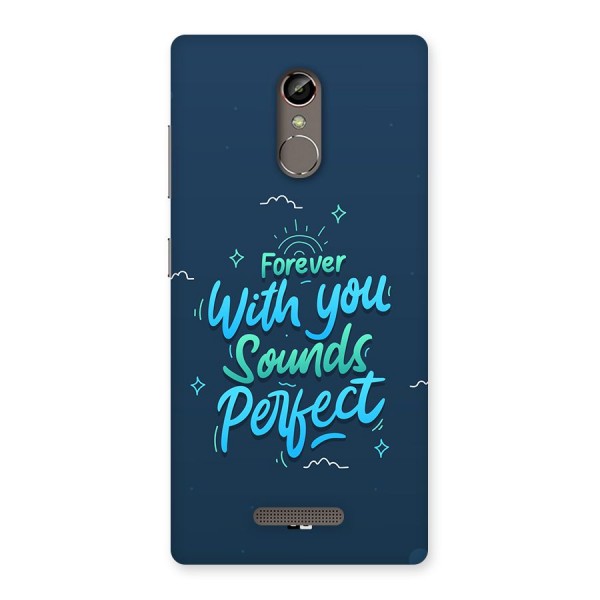 Sounds Perfect Back Case for Gionee S6s