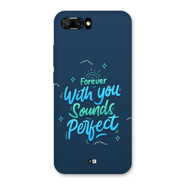 Sounds Perfect Back Case for Honor 10