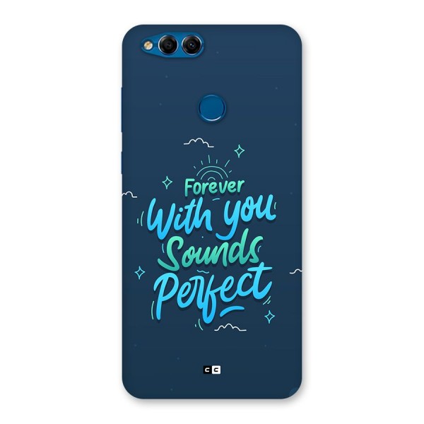 Sounds Perfect Back Case for Honor 7X