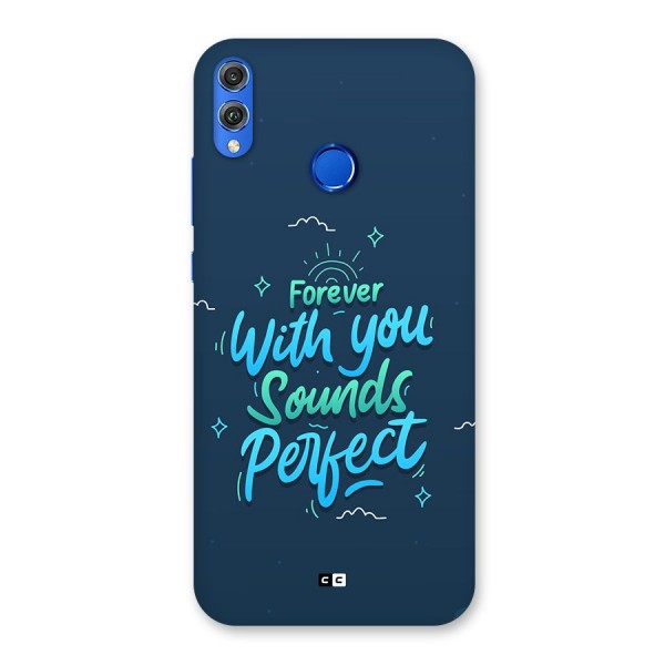 Sounds Perfect Back Case for Honor 8X