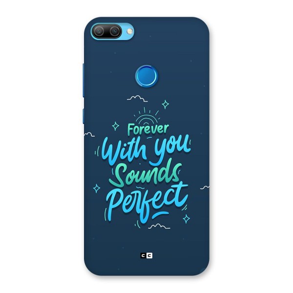 Sounds Perfect Back Case for Honor 9N