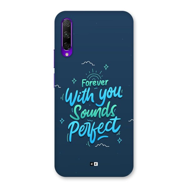 Sounds Perfect Back Case for Honor 9X Pro