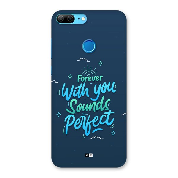 Sounds Perfect Back Case for Honor 9 Lite