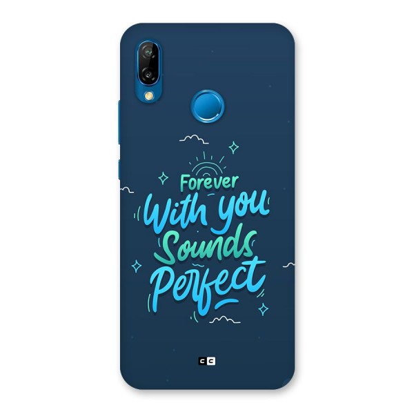 Sounds Perfect Back Case for Huawei P20 Lite