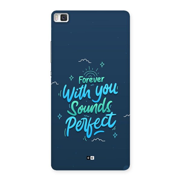 Sounds Perfect Back Case for Huawei P8