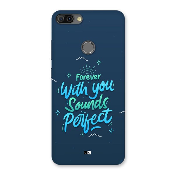 Sounds Perfect Back Case for Infinix Hot 6 Pro