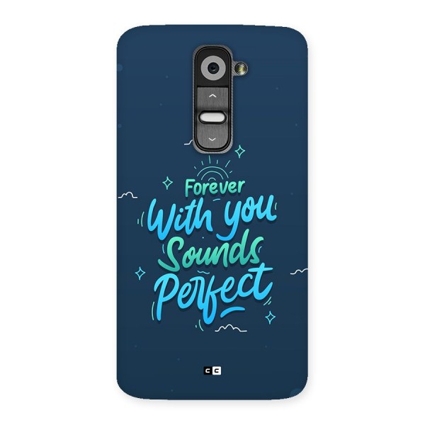 Sounds Perfect Back Case for LG G2