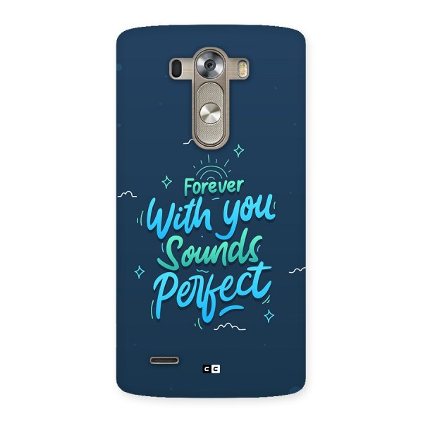 Sounds Perfect Back Case for LG G3