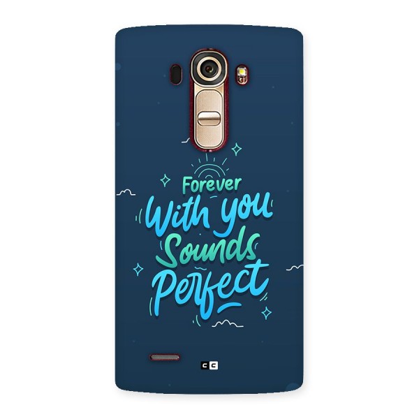 Sounds Perfect Back Case for LG G4