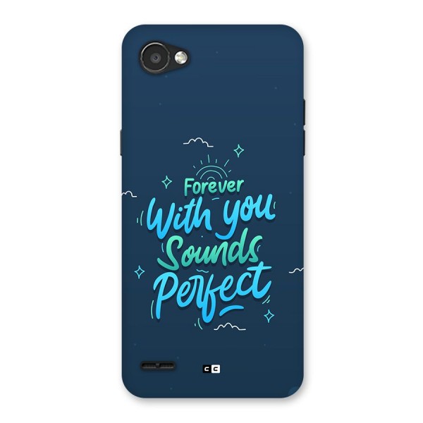 Sounds Perfect Back Case for LG Q6