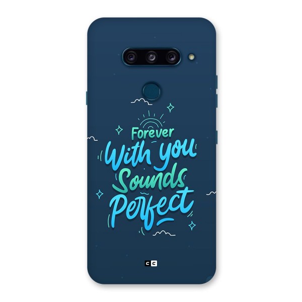 Sounds Perfect Back Case for LG  V40 ThinQ