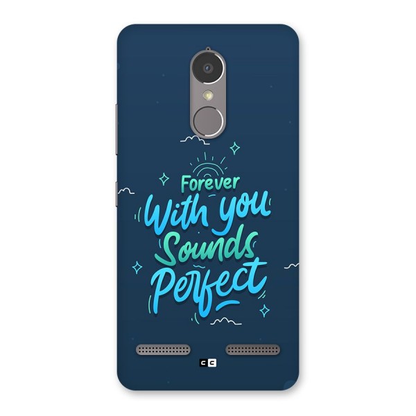 Sounds Perfect Back Case for Lenovo K6