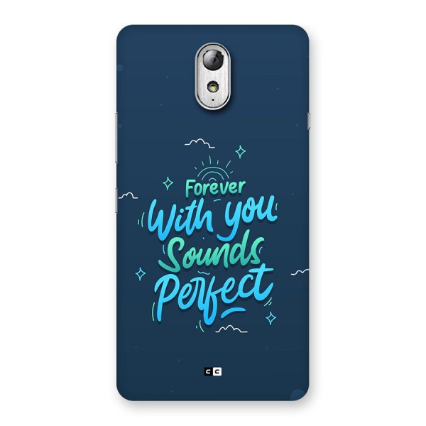 Sounds Perfect Back Case for Lenovo Vibe P1M