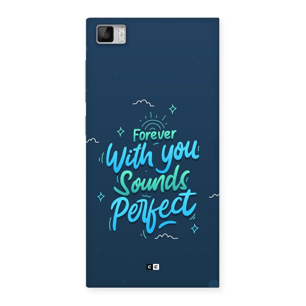 Sounds Perfect Back Case for Mi3