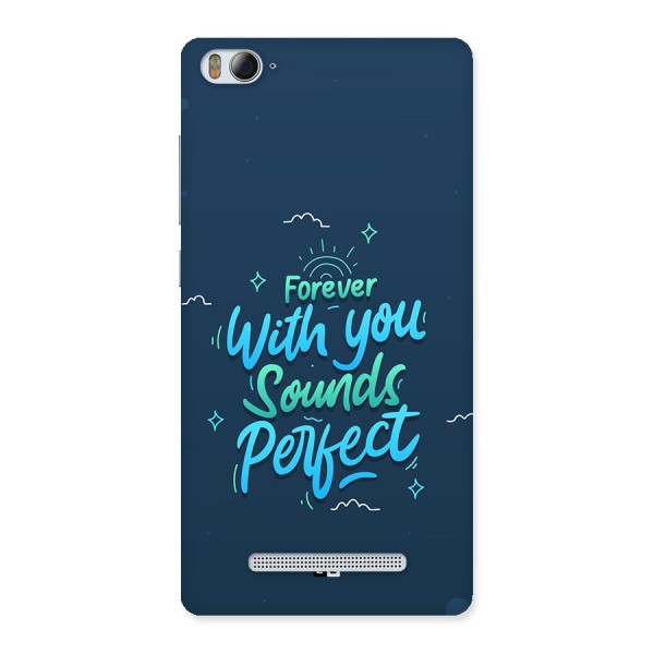 Sounds Perfect Back Case for Mi4i