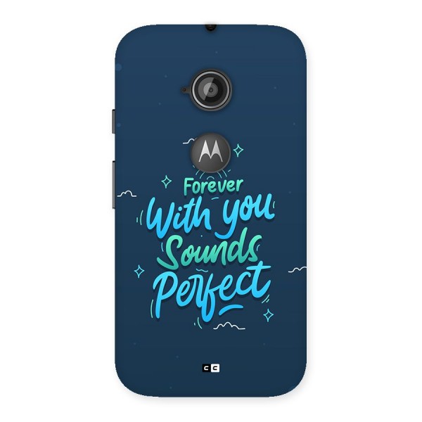 Sounds Perfect Back Case for Moto E 2nd Gen