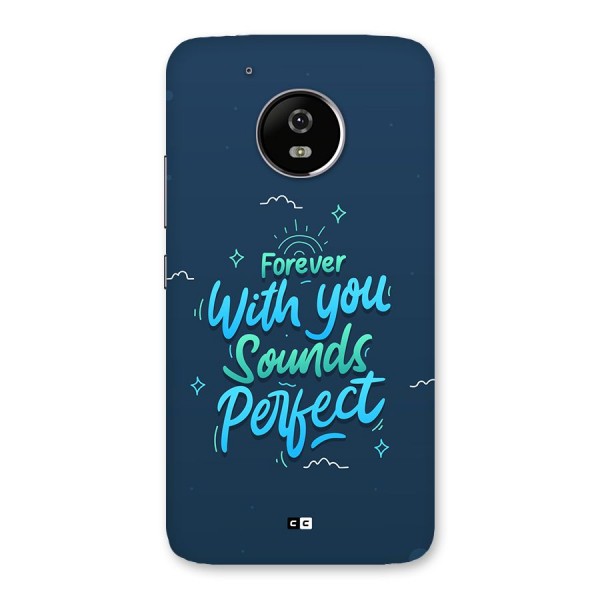 Sounds Perfect Back Case for Moto G5