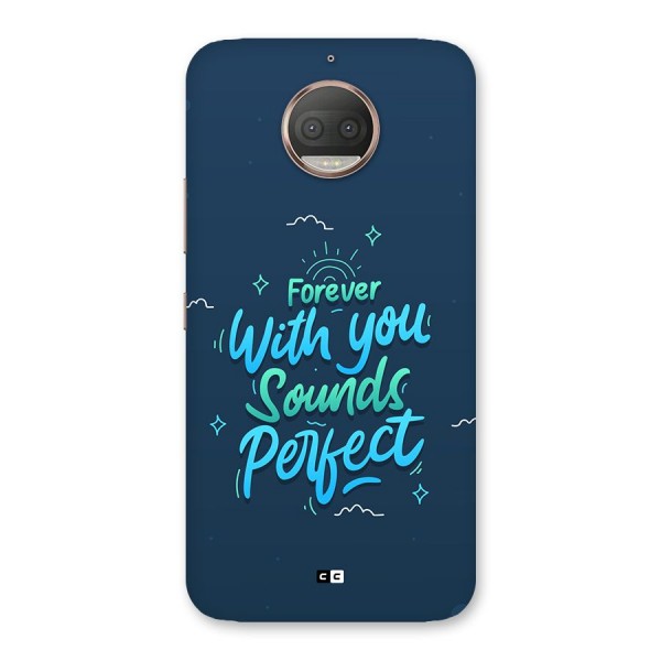 Sounds Perfect Back Case for Moto G5s Plus