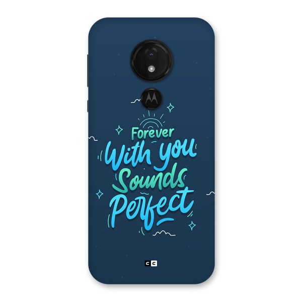 Sounds Perfect Back Case for Moto G7 Power