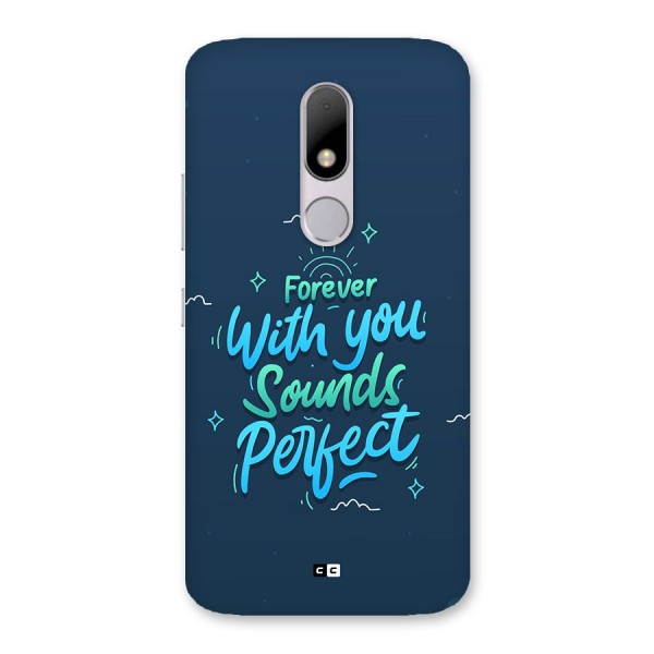 Sounds Perfect Back Case for Moto M