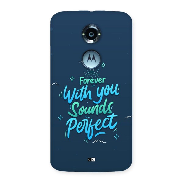 Sounds Perfect Back Case for Moto X2