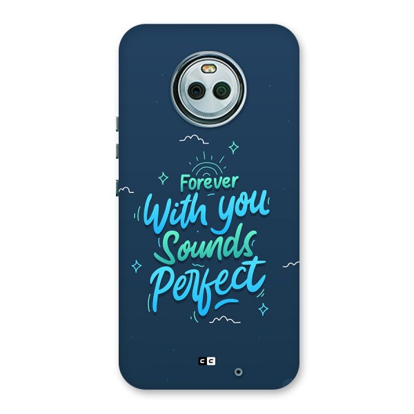 Sounds Perfect Back Case for Moto X4