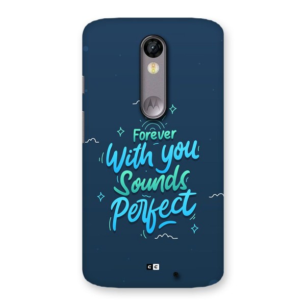Sounds Perfect Back Case for Moto X Force