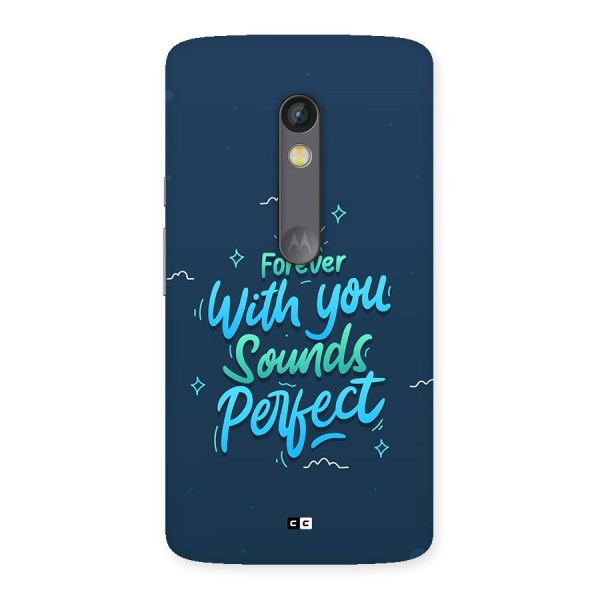 Sounds Perfect Back Case for Moto X Play