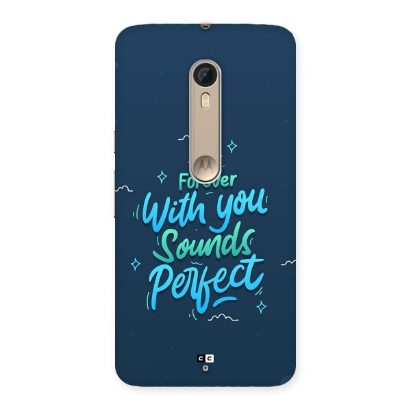 Sounds Perfect Back Case for Moto X Style