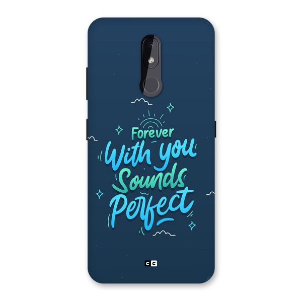 Sounds Perfect Back Case for Nokia 3.2