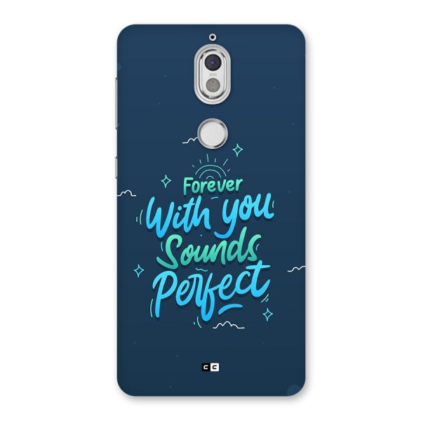 Sounds Perfect Back Case for Nokia 7